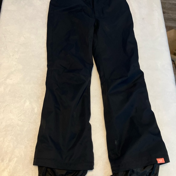 Roxy Black Snow Pants Waterproof Durable Design